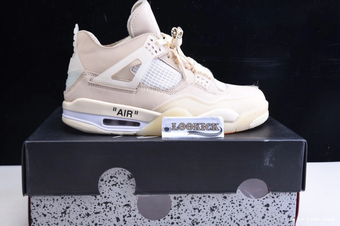 Off-White Sail Jordan CV9388-100 x Air 4 0725
